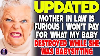 Mother In Law Is Furious I Won't Pay What My Baby Destroyed While She Was Babysitting