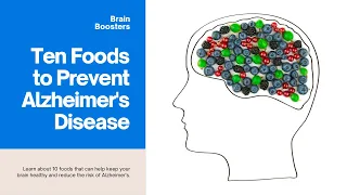 With These 10 FOODS, You Will Never Get Alzheimer and Dementia After 50 #AlzheimersPrevention