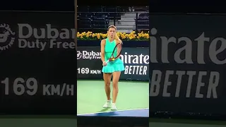 Beautiful Camila Giorgi WTA Dubai 2022