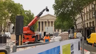 París en obras, un "mal necesario" para albergar los Juegos Olímpicos