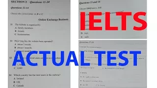 IELTS LISTENING RECENT ACTUAL TEST WITH ANSWERS | IELTS REAL EXAM 13