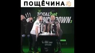 Срубил БЫКА с пощёчины 🔥