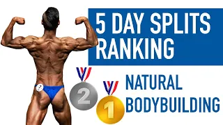 5 Day Bodybuilding Splits RANKED (PPLUL, Arnold, Upper Lower, Full Body)