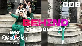 Behind the Scenes in the Recording Studio with STAND UNIQU3 | Junior Eurovision 2023 | CBBC