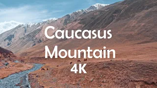 Caucasus Mountains 4K | 4K Drone Footage