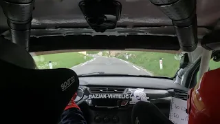 13. RALLY VIPAVSKA DOLINA 2024 | HP PREDMEJA 3 | ROK BAZJAK-HANA VIHTELIČ | CITROEN DS3 R1 | ONBOARD