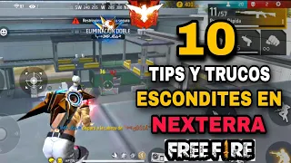 10 MEJORES LUGARES PARA CAMPEAR EN EL MAPA DE NEXTERRA FREE FIRE/TIPS ,TRUCOS Y ESCONDITES 2022