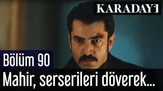 Karadayı 90.Bölüm | Mahir, serserileri döverek babasının alyansını geri alır