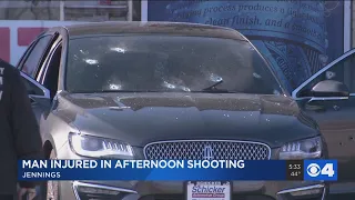 Man found shot inside parked car, several cars hit by bullets in Jennings