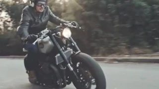 NEW YAMAHA YARD BUILT XJR 1300 DISSIDENT 2015 - FIRST TEST