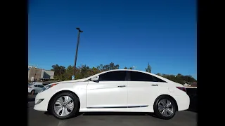 2015 Hyundai Sonata LIMITED Hybrid sedan video overview and walk around.