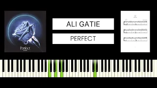 Ali Gatie - Perfect (BEST PIANO TUTORIAL & COVER)