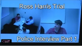 Ross Harris Trial Day 12 Part 3 Harris Police Interview 10/21/16