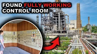 Explored an Recently Abandoned Oil Refinery With a Fully Working Control Room - Pt. 1 | URBEX
