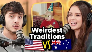 Judging Each Other’s Weirdest Traditions: Christmas Cinema, 10ft Sandcastles & Breakfast Beans