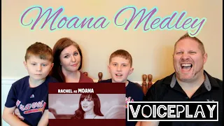 MOANA MEDLEY | VoicePlay Feat. Rachel Potter REACTION