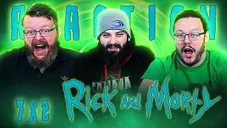 Rick and Morty 7x2 REACTION!! "The Jerrick Trap"