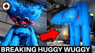 How to Break Huggy Wuggy in Poppy Playtime