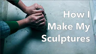 The process of making an animal sculpture