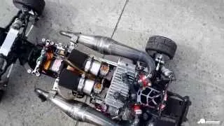 OBR TWIN 57cc 103mph =165kmh 100 MPH CLUB