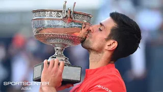 Novak Djokovic makes history with rally to beat Tsitsipas in French Open final | SportsCenter Asia