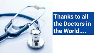 Doctor's Day 2020 - Few Inspiring words for Doctors - Happy Doctor's Day - July 1st 2020