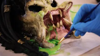 Painting Predator Skull