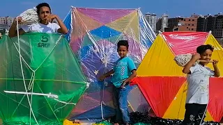 The largest trap with the largest 3 kites | Yamani Sakr