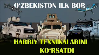 O‘ZBEKISTON HARBIY TEXNIKALARINI XALQQA KO'RSATDI