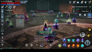 MIR4 pvp - p4kosme(sorcerer 195k ps) vs ReginaRed(arbalist 187k ps), ХуллигаH(taoist 200k ps)