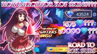 HOW MUCH 💎/DIAMONDS FOR ALL KOF SKINS IN MLBB X KOF BINGO EVENT 2024 | MLBB