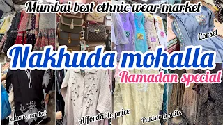 NAKHUDA MOHALLA MARKET | EID Special| Famous Market| Meenakshi Salvi| #mumbai #nakhudamohallamarket