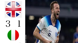 England vs Italy 3-1 All Goals & Extended Highlights | Euro Qualifiers 2024