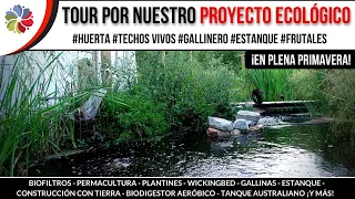 🔥 TOUR por nuestro PROYECTO ECOLÓGICO en Primavera | ¡Grandes avances en la obra!