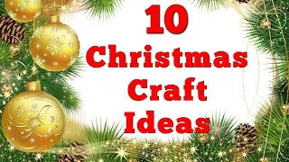 10 Amazing Christmas Crafts 🎄 Easy Christmas DIYS 🎄 Christmas Decoration Ideas 🎄