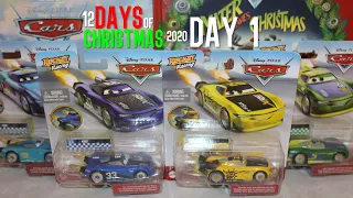 Day 1 - Rocket Racers Ed Truncan George Michael Rotor Eric - Disney Cars 12 Days of Christmas 2020