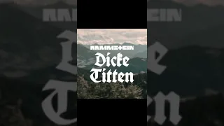 Video teaser "Dicke Titten" May 25 - 18:00 CET on rammstein.com! #shorts