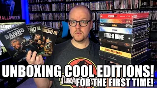 Unboxing COOL Premium Blu-ray And 4K Collectors Editions For The FIRST Time!