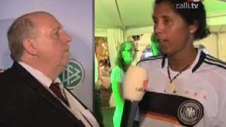 EURO 2008 - Calli trifft... Steffi Jones