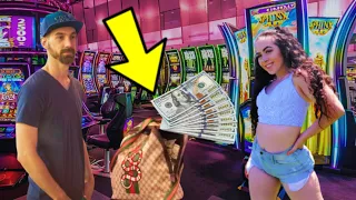 CASINO GOLD DIGGER PRANK!!