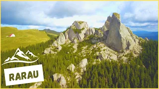 Rarau Mountains by drone | 4K | Explore the North of Romania