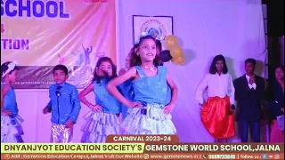 Tere Vaaste | Main Nikla Gaddi Leke | #Gemstone World School Jalna | Annual Gathering | 2023-24.