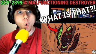 SCP-2399 A Malfunctioning Destroyer (SCP Animation) @TheRubber REACTION!