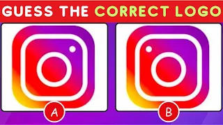 Guess the Correct Logo | Check you Photographic Memory | Logo Quiz