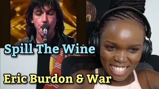 African Girl First Time Reaction to Eric Burdon & War - Spill The Wine