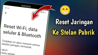 Cara Reset Pengaturan Jaringan Di HP Realme