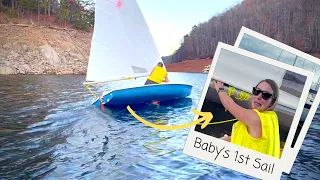 FIRST TIME SAILING….😬 || beginner sailing fails & triumphs!!