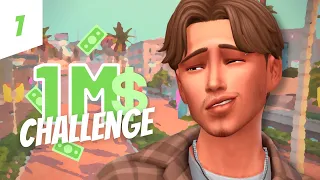 Qu'on le couvre d'or ! | 1 MILLION CHALLENGE #1 | SIMS 4