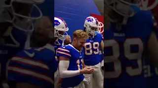 Cole Beasley loves Josh Allen. #nfl #buffalobills #football