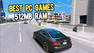 Top 7 PC Games For 512MB RAM // Ultra REALISTIC 512 MB RAM PC Games You Should Play